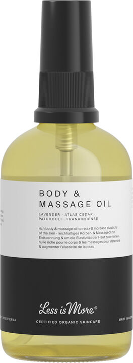 Organic Body & Massage Oil Lavender
