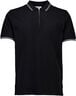 Polo shirt with zip recycled