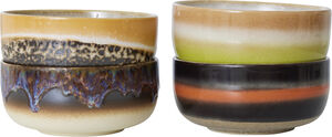 70s ceramics dessert bowls humus set of 4