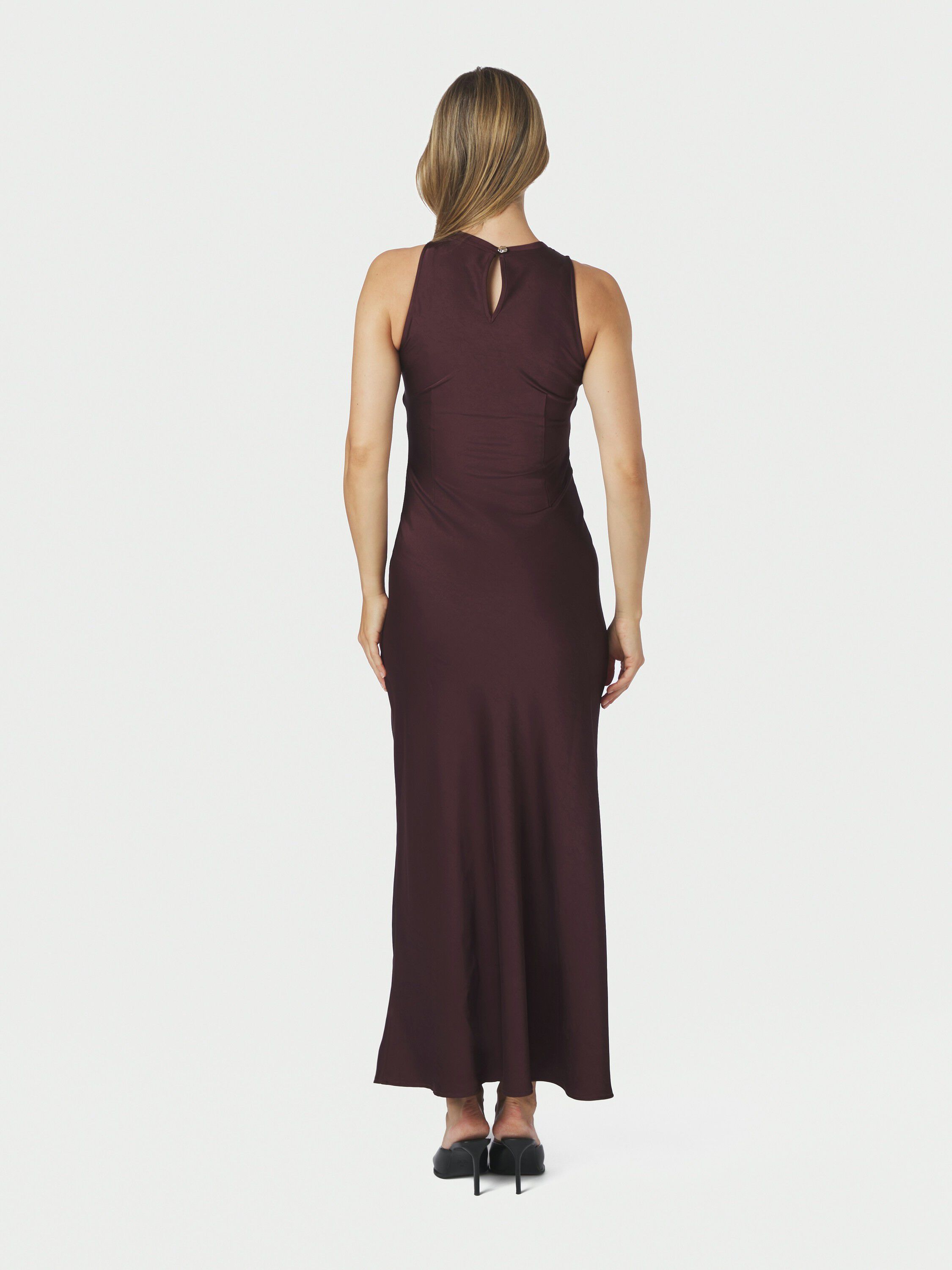 Celinie Heavy Sateen Dress
