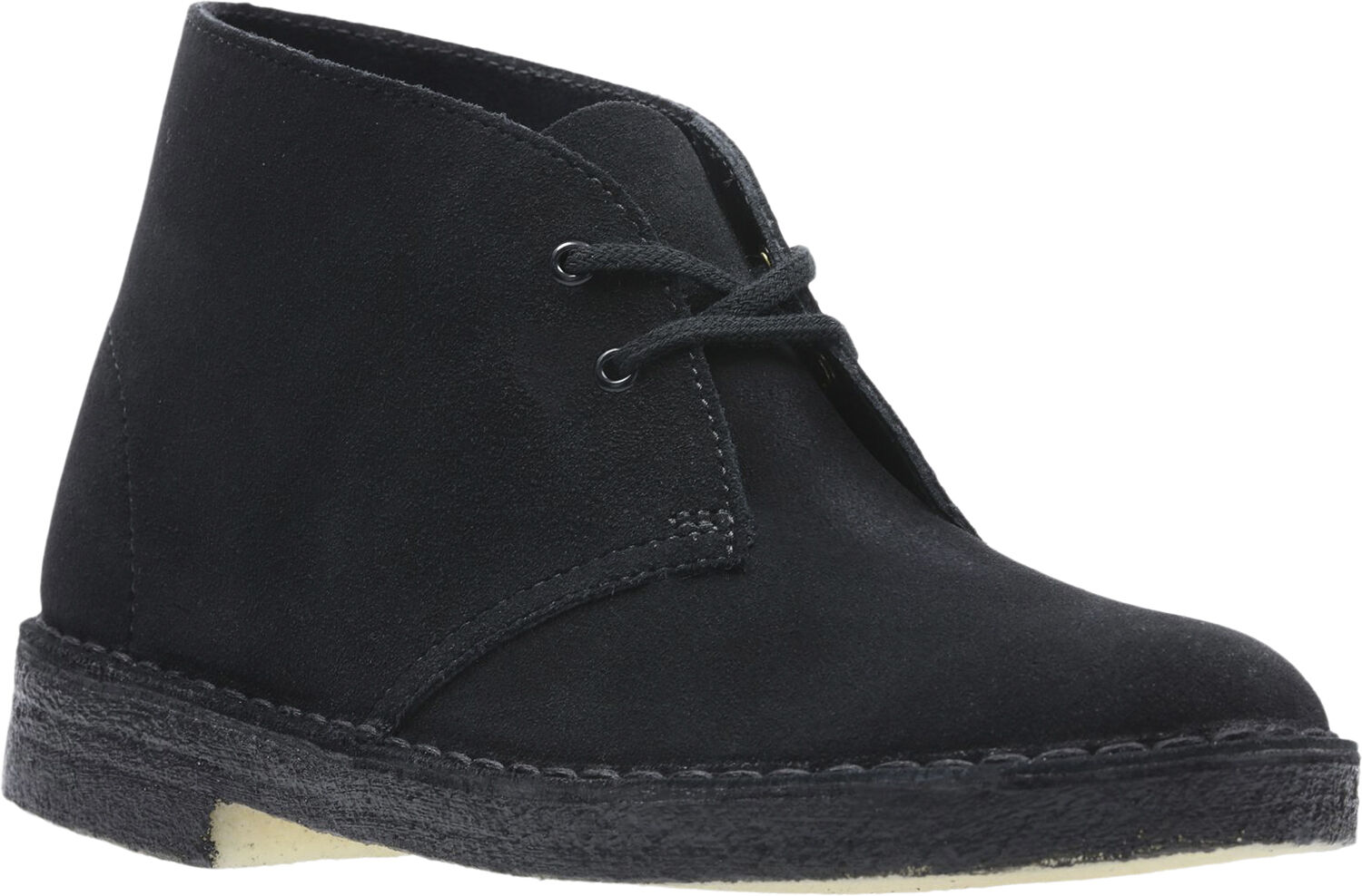 Desert Boot. Black Sde, D, 4