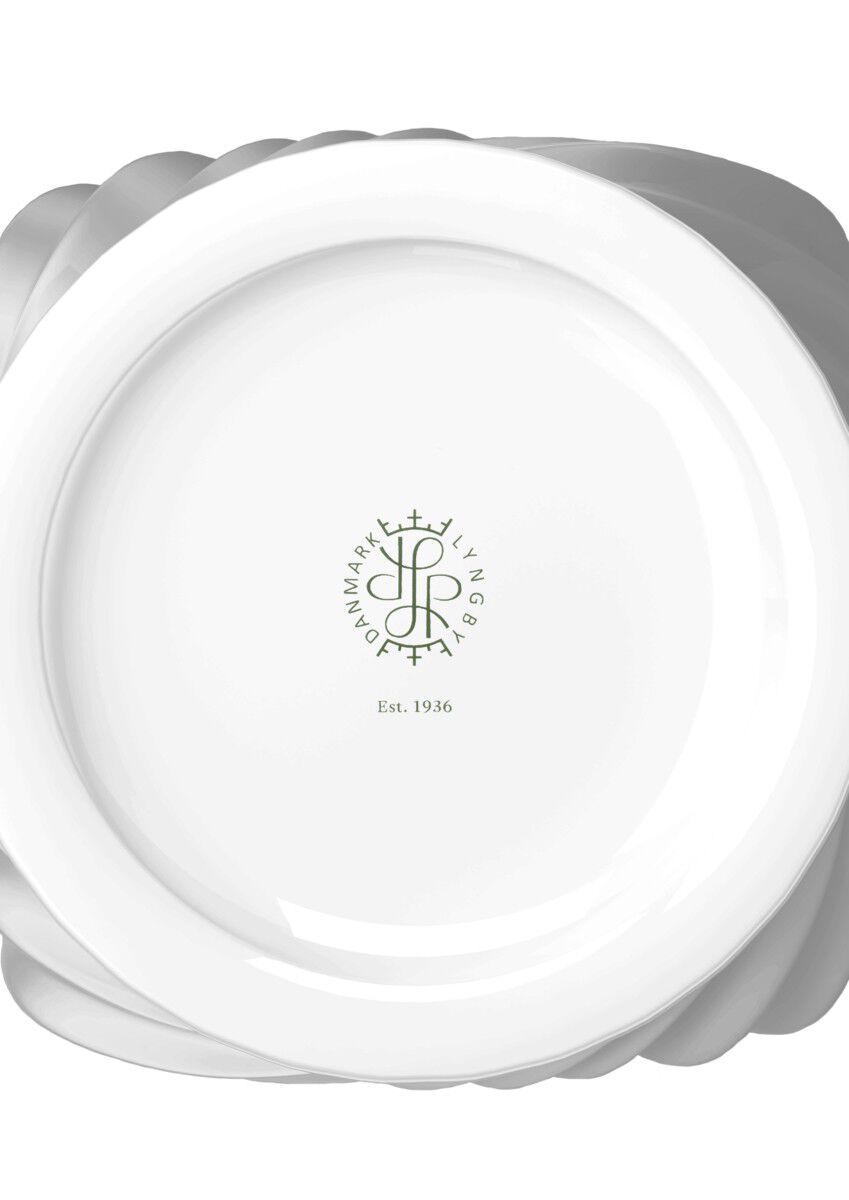 Twist Vase H31 cm hvid porcel&aelig;n