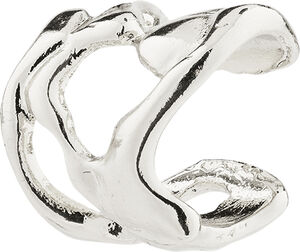 ZENA recycled ear cuff silver-plated