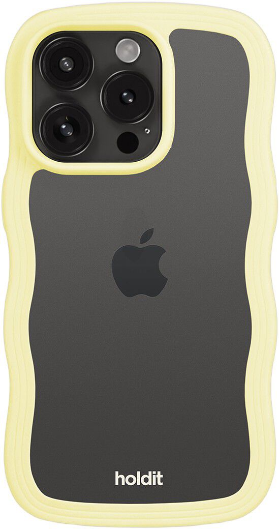 Wavy Case iPhone 15 Pro Max Lemonade/Transparent