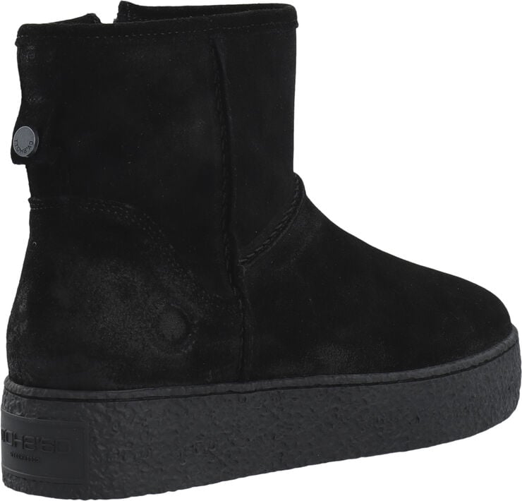 CASCAMILLA Boot W. Inside Zip Warm Lining Oil Suede