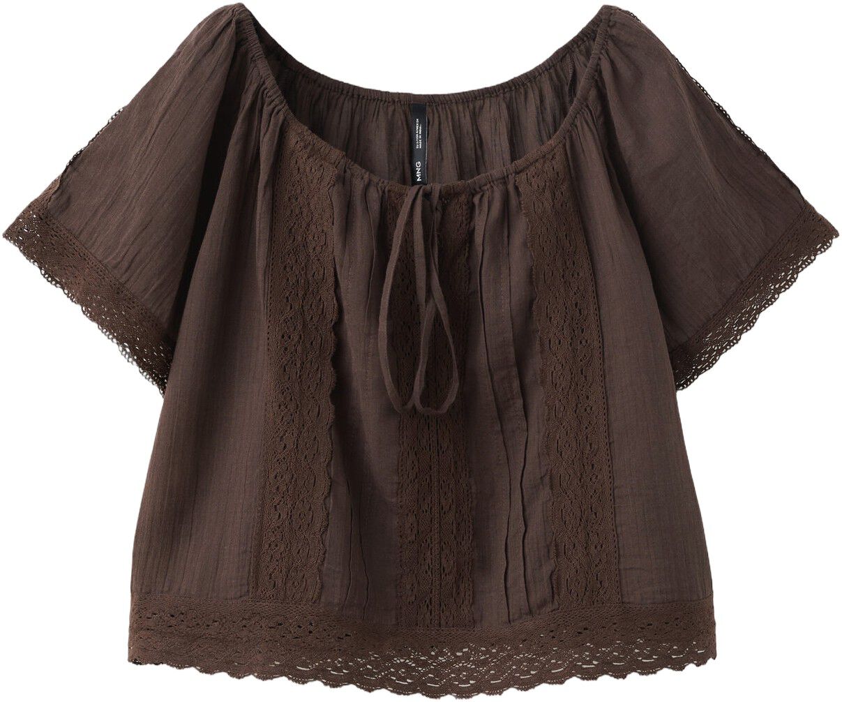 Cotton lace blouse