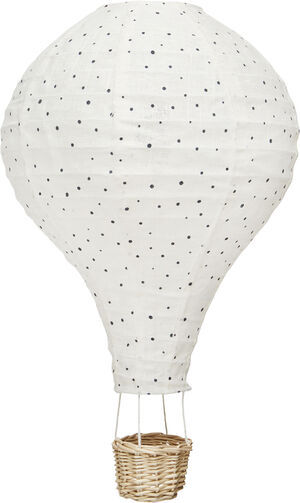 Lamp. Hot Air Balloon - Night Sky