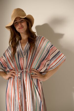 sundari kaftan stripe