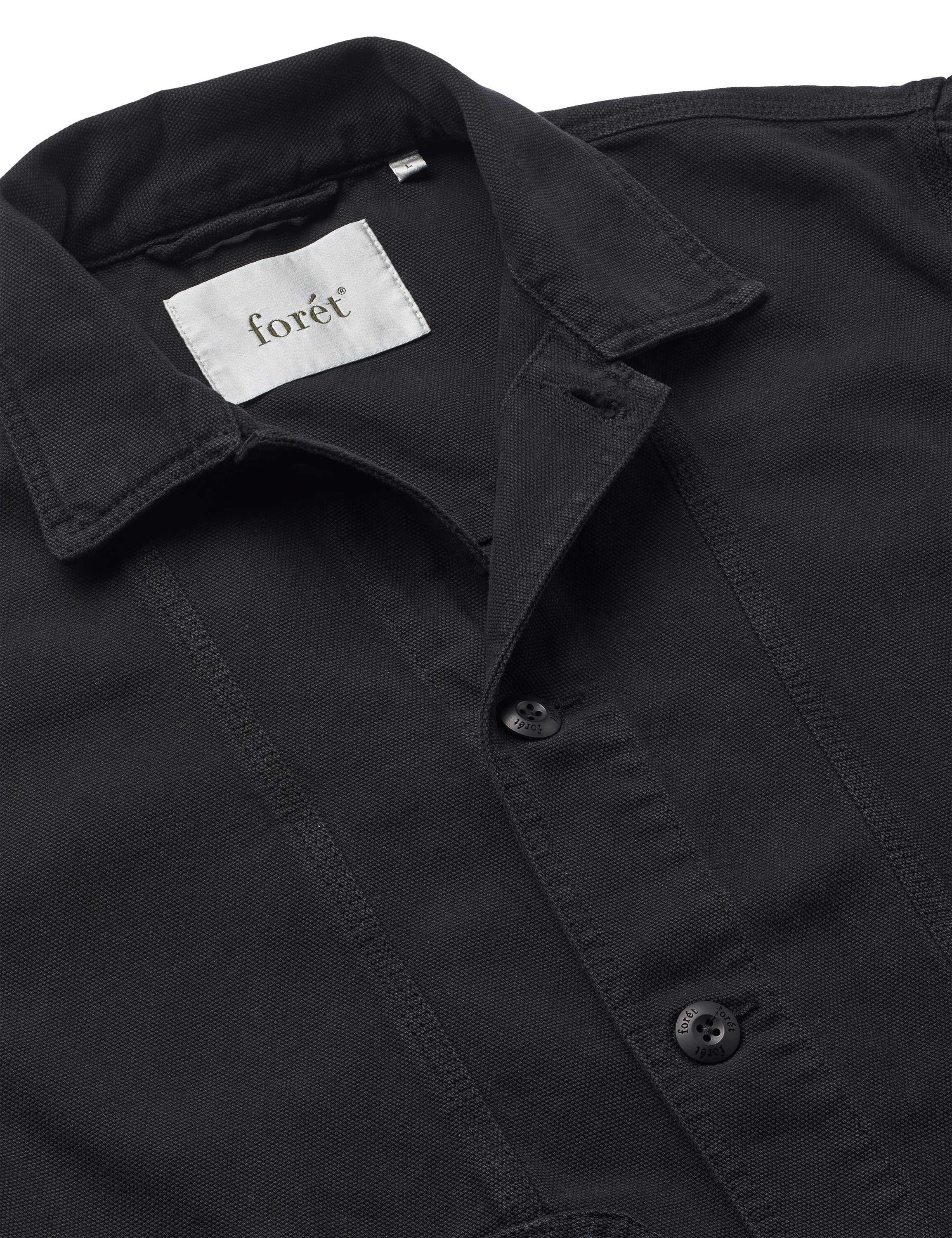 BERRY CANVAS OVERSHIRT