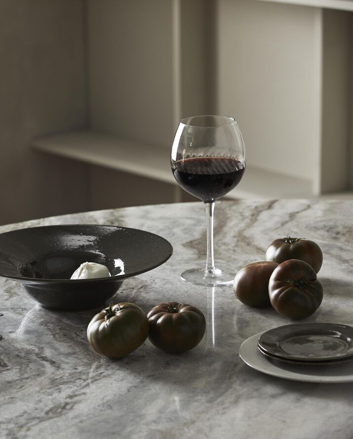 GRAWA saucer/cake plate, dark green