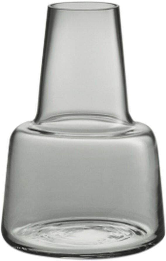 Flora Vase mellem hals smoke H24