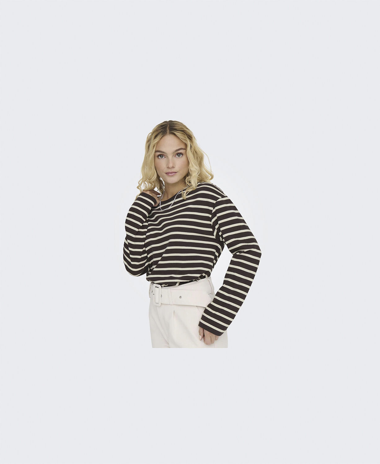 Onlnew Soph L/S O-Neck Top Box Jrs