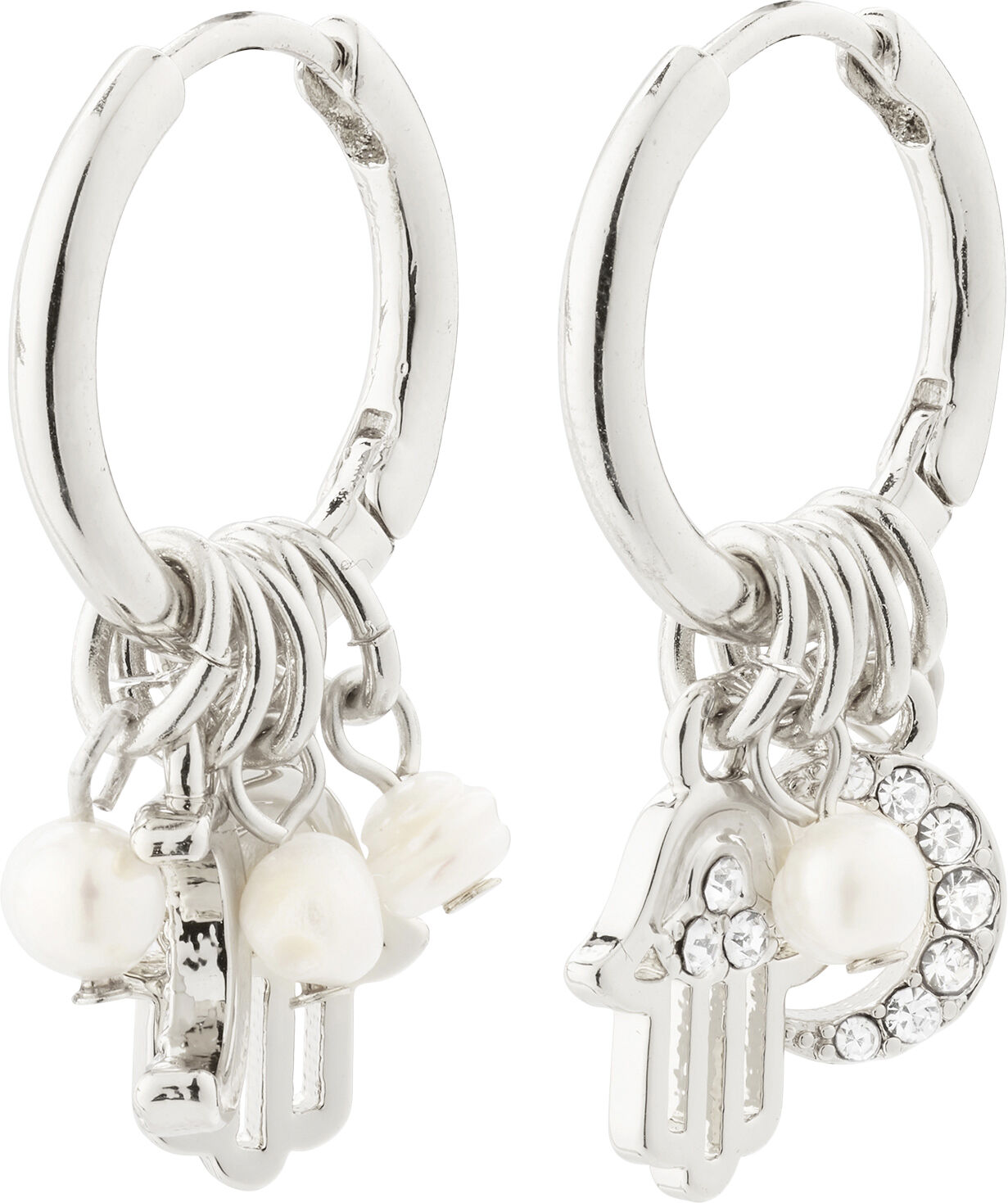 PRUCENCE recycled earrings silver-plated