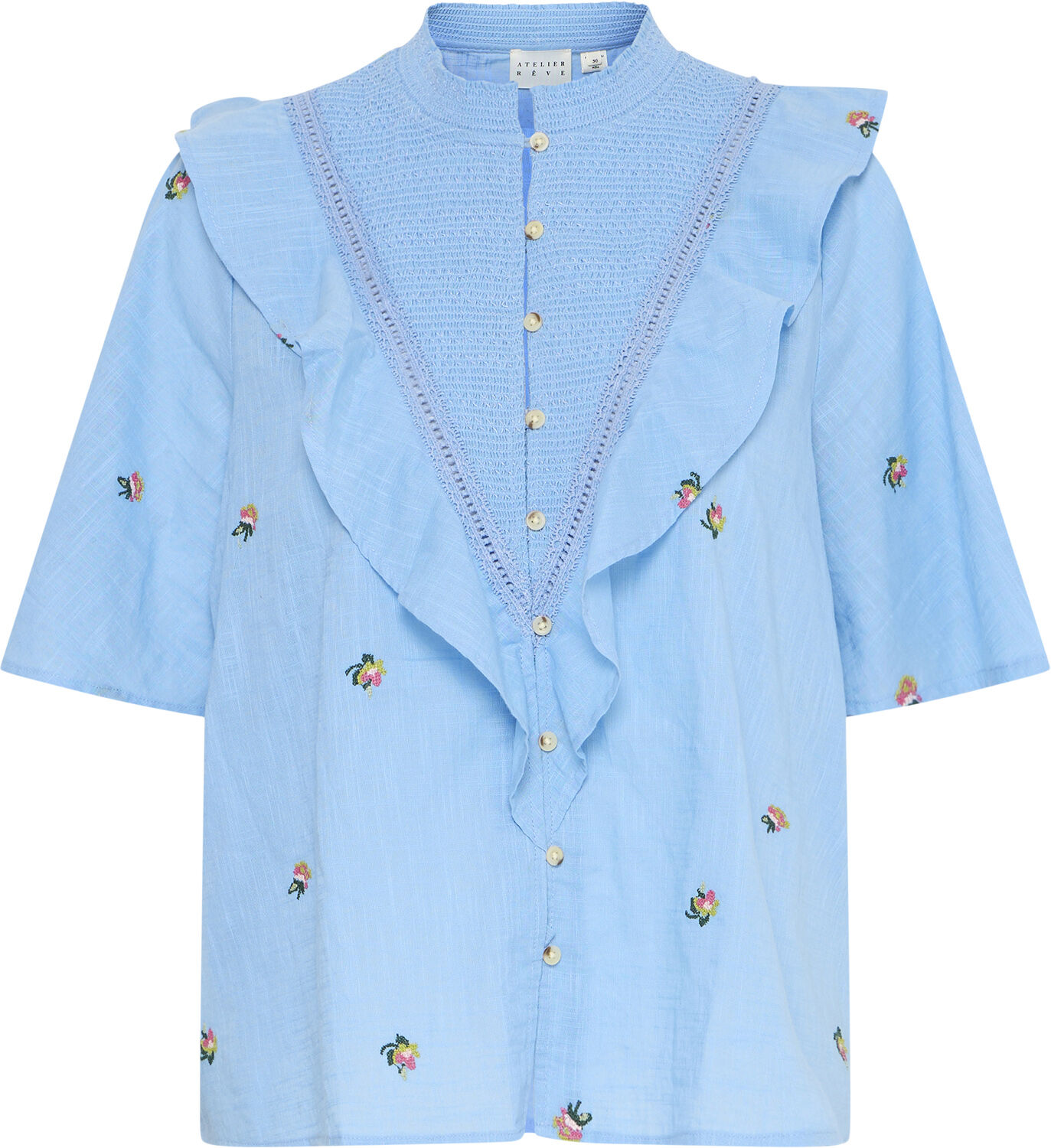 Kort&auml;rmade blusar