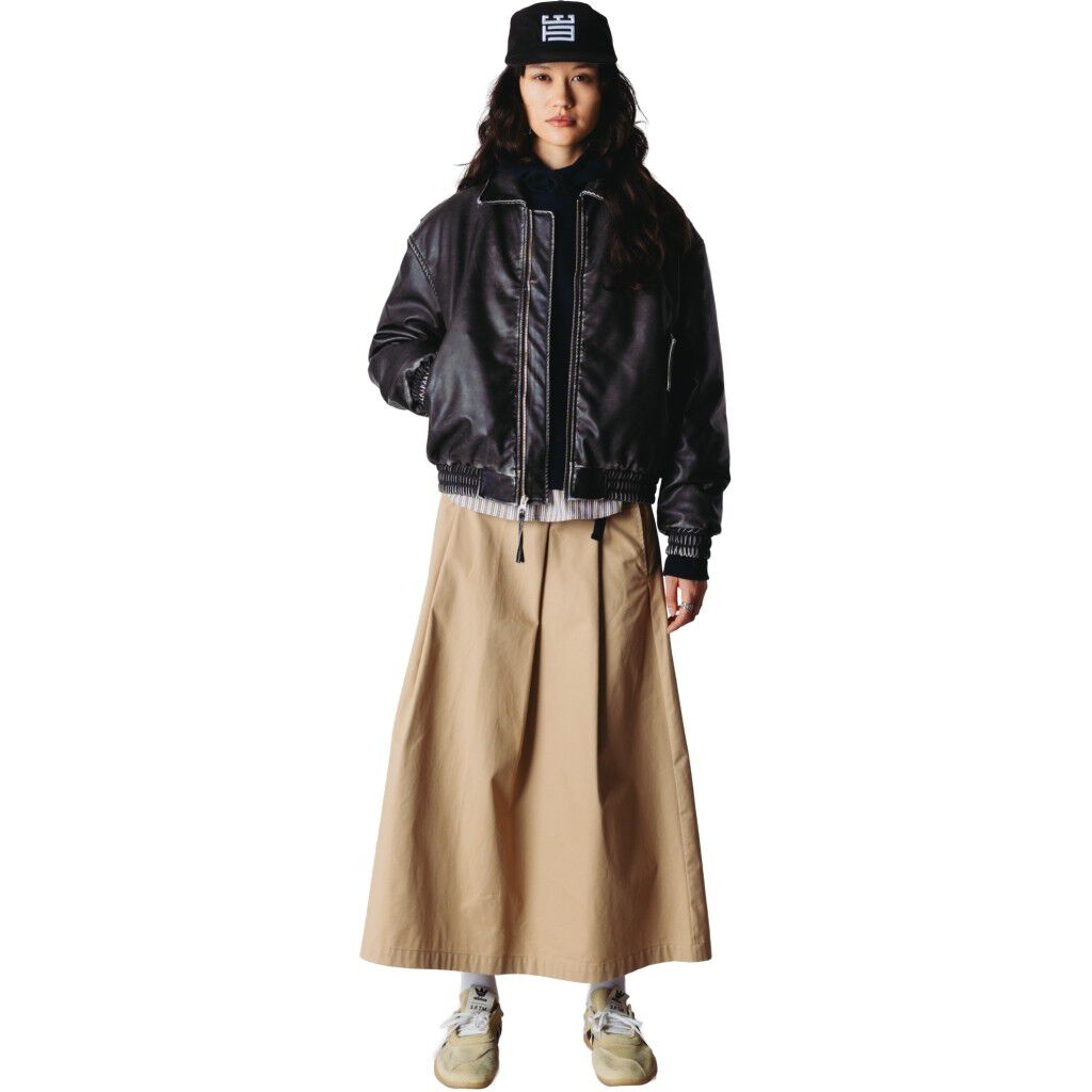 WBBue Washed PU Jacket