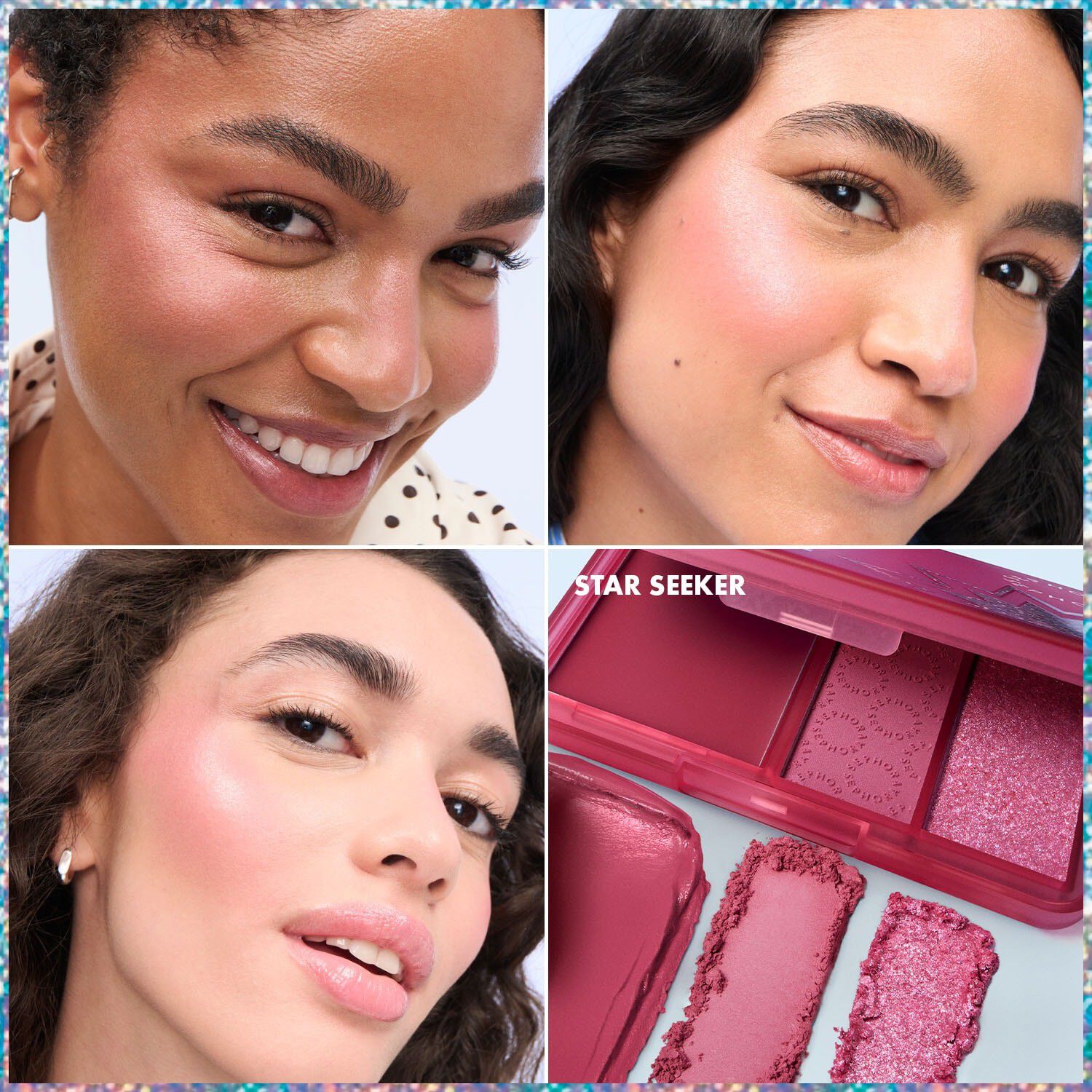 Blush Blush Glow Set - Rouge- & Highlighter Palett
