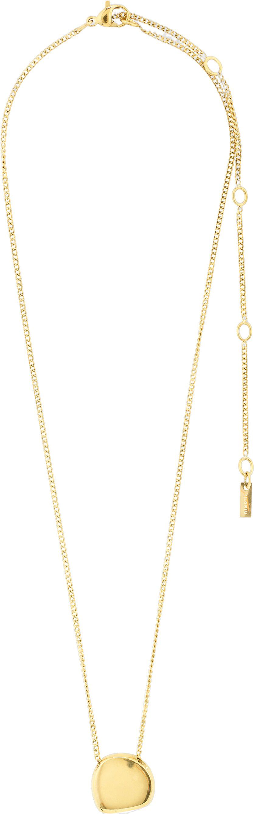 PRESENCE coin necklace gold-plated