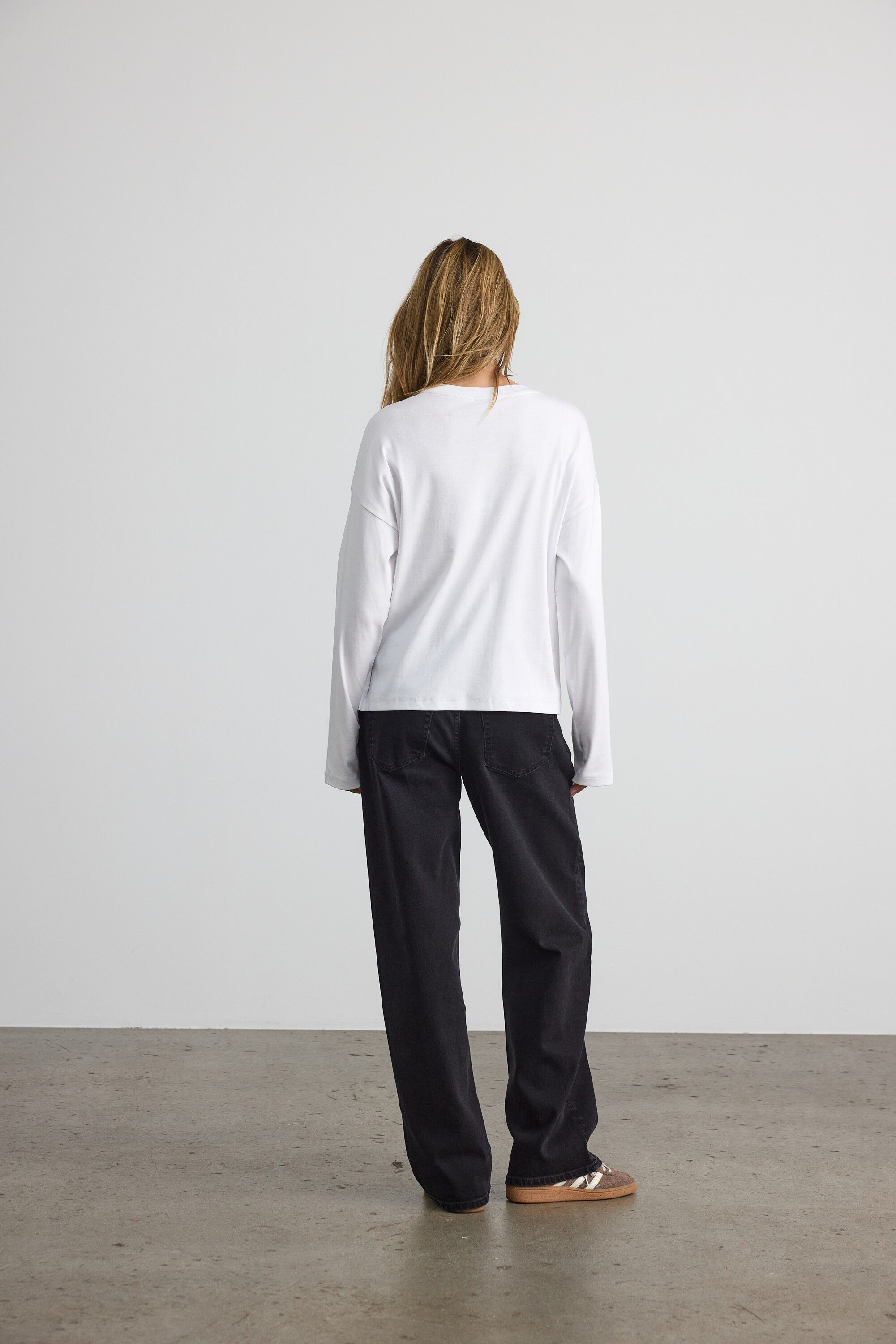 Nmmocca L/S Regular Fit Top Jrs Fwd Noos