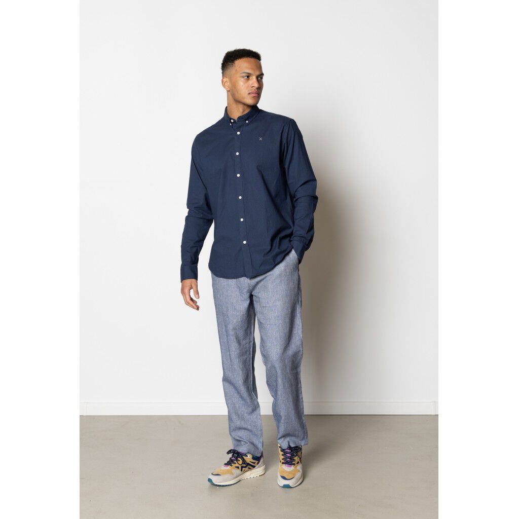 Oxford Stretch Plain L/S