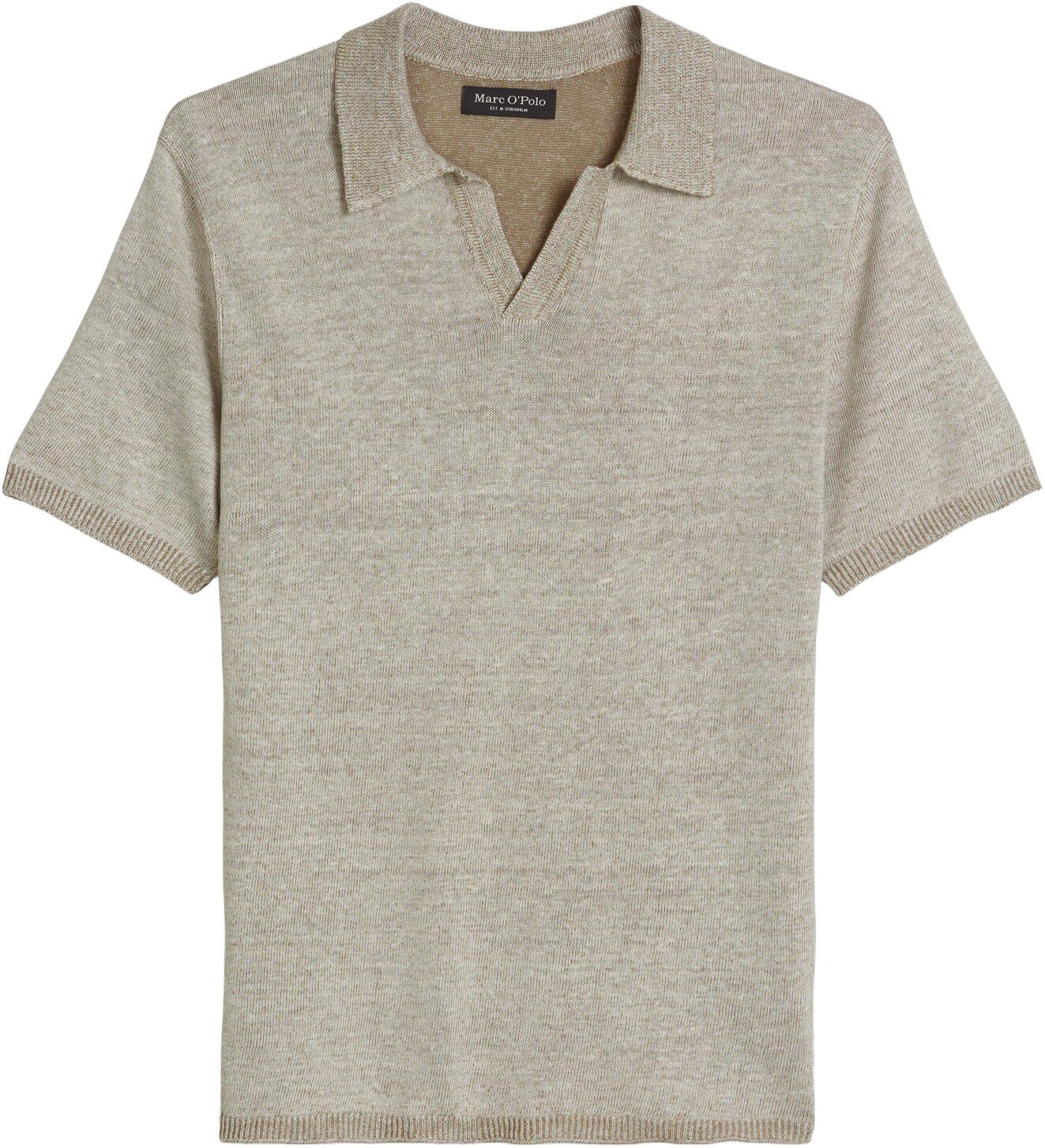 Polo short sleeve open collar with