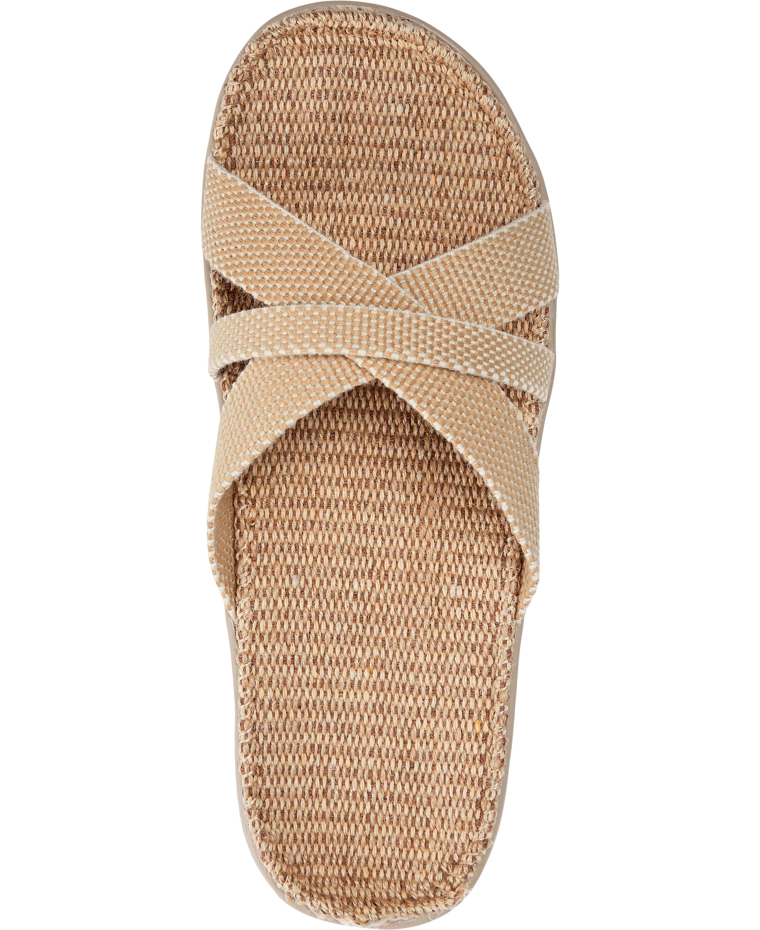 WELIGAMA - SANDAL - JUTE SOLE AND COTTON STRAPS