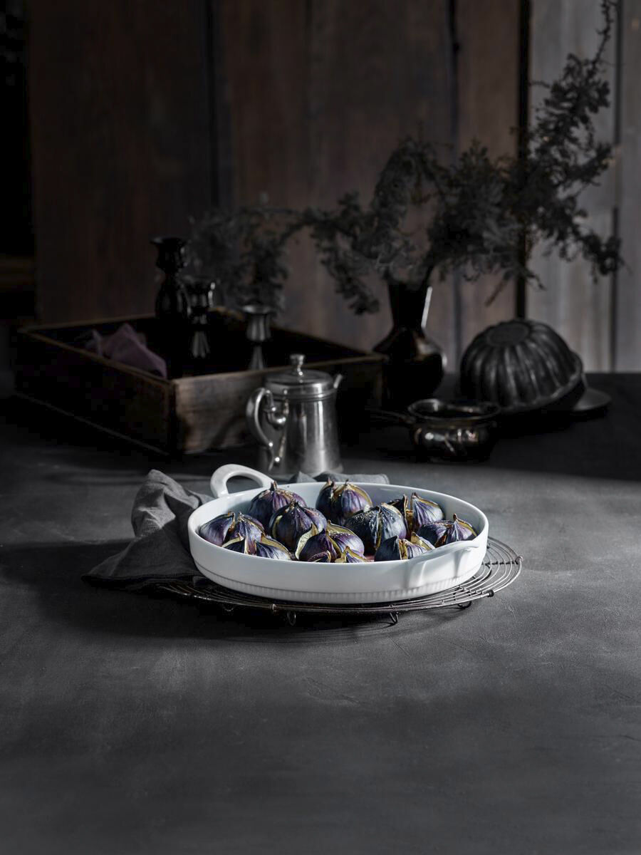 "Fat rundt Toulouse 1,4 liter 27 x 4 cm Hvit"