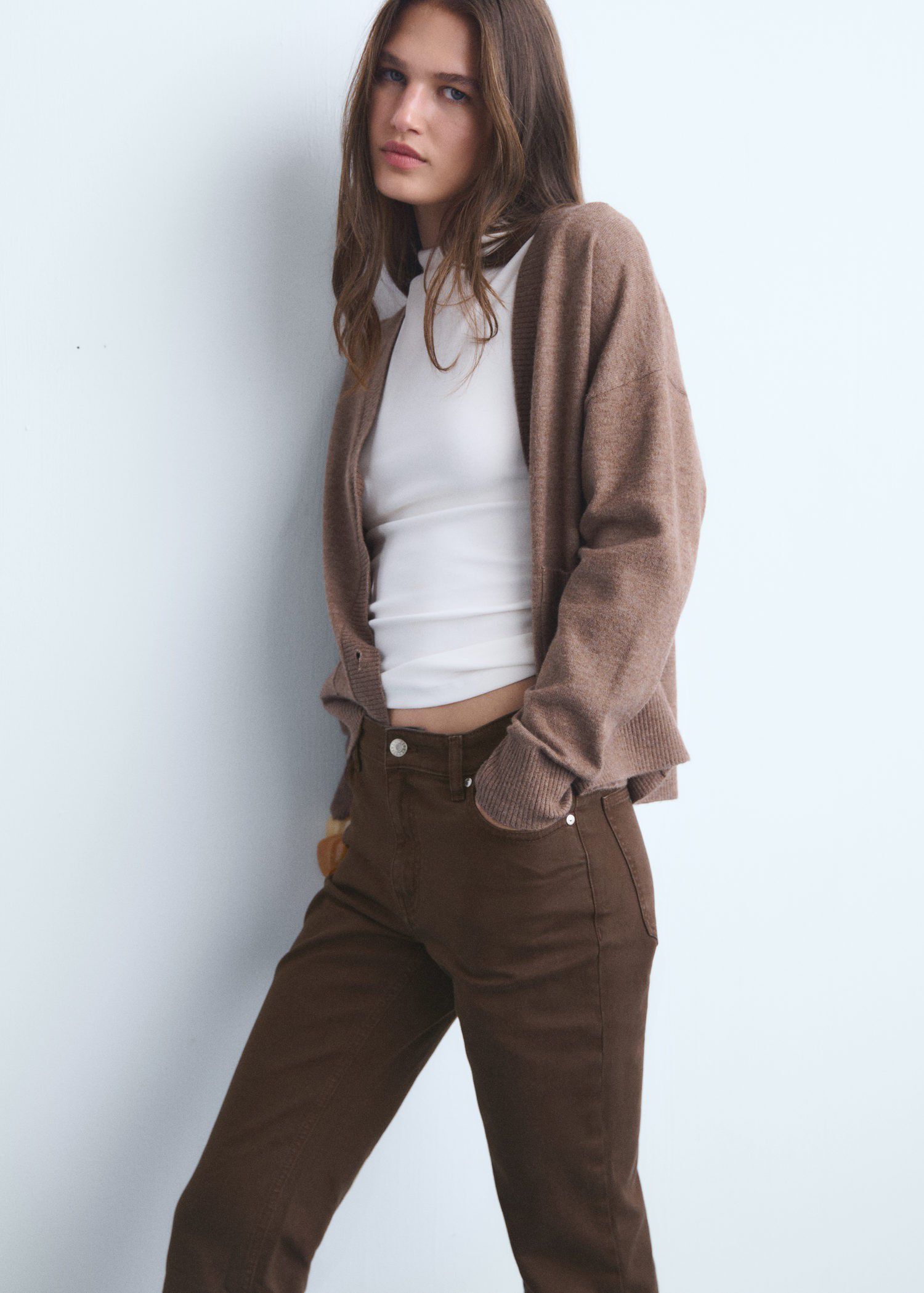 Sienna flared cropped jeans