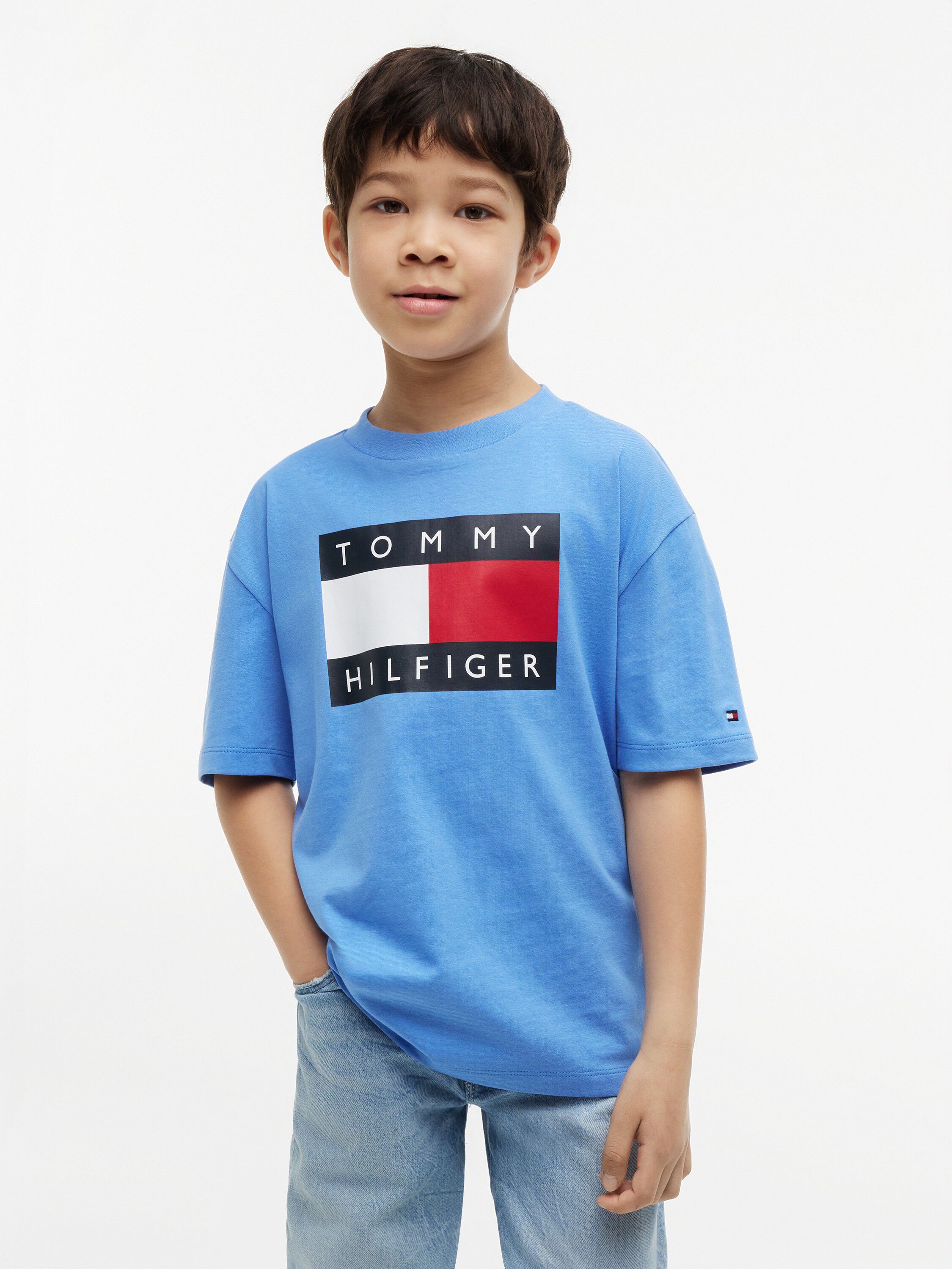 HERITAGE PRINTED FLAG T-SHIRT