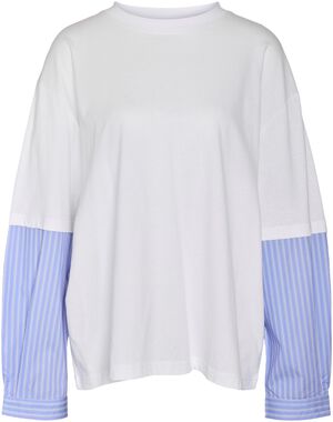 NMFREJA BELLE L/S MIX SHIRT WVN
