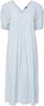 PCALMA 2/4 V-NECK MIDI DRESS WVN D2