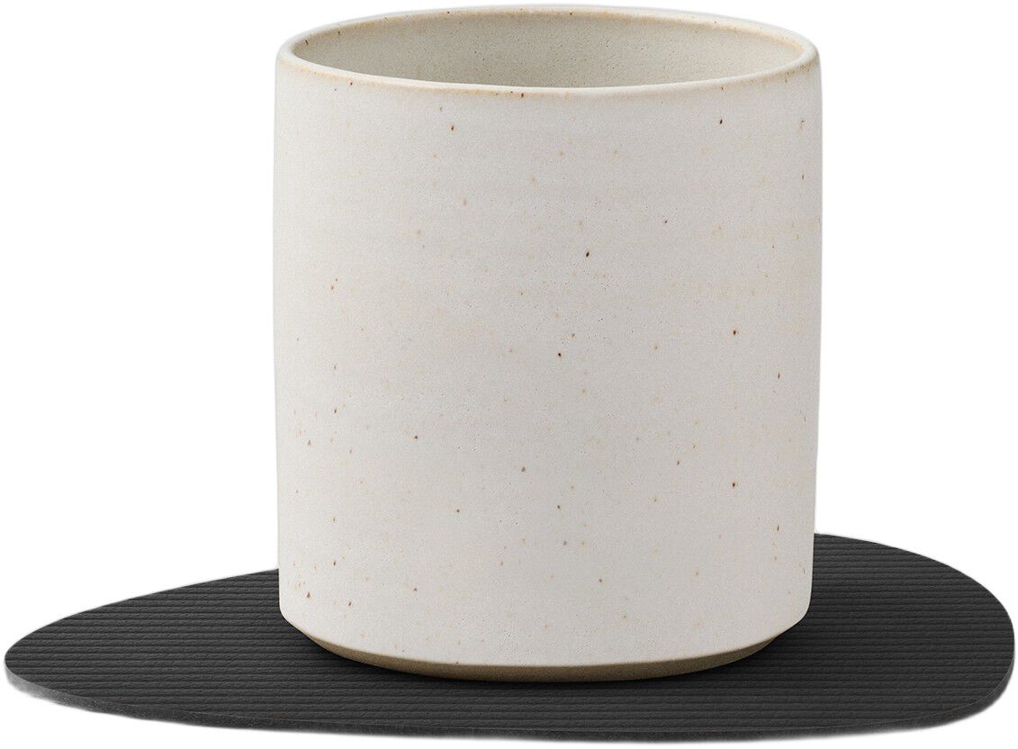 Glass Mat Curve Corduroy Black