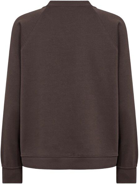 LR-NUKA 11 Sweatshirt M&oslash;rk brun