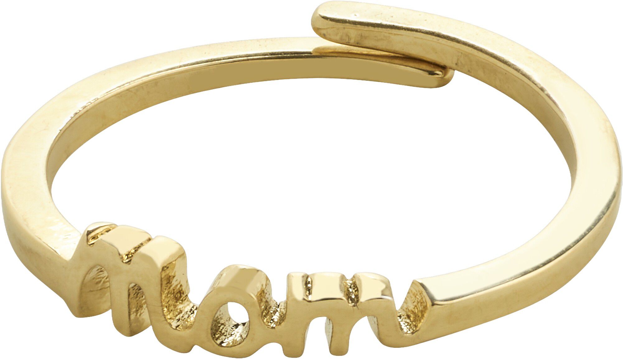 LULU mom stack ring gold-plated
