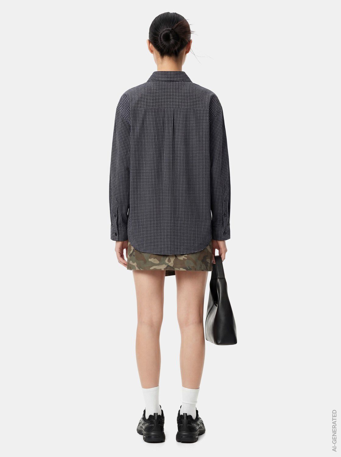 Pcmimmi Mw Wrap Skirt Dnm D2D