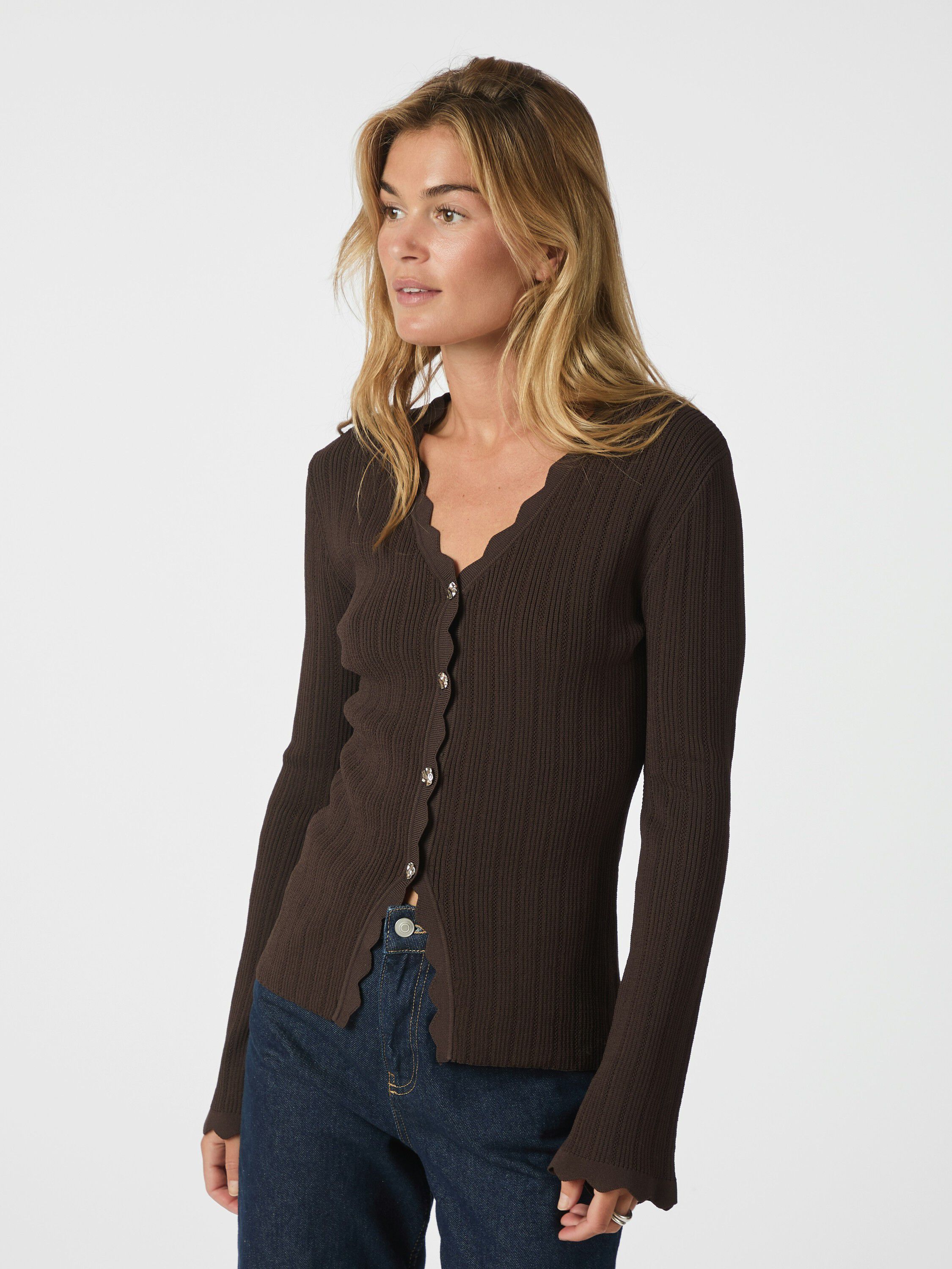 Clara Stitch Knit Blouse