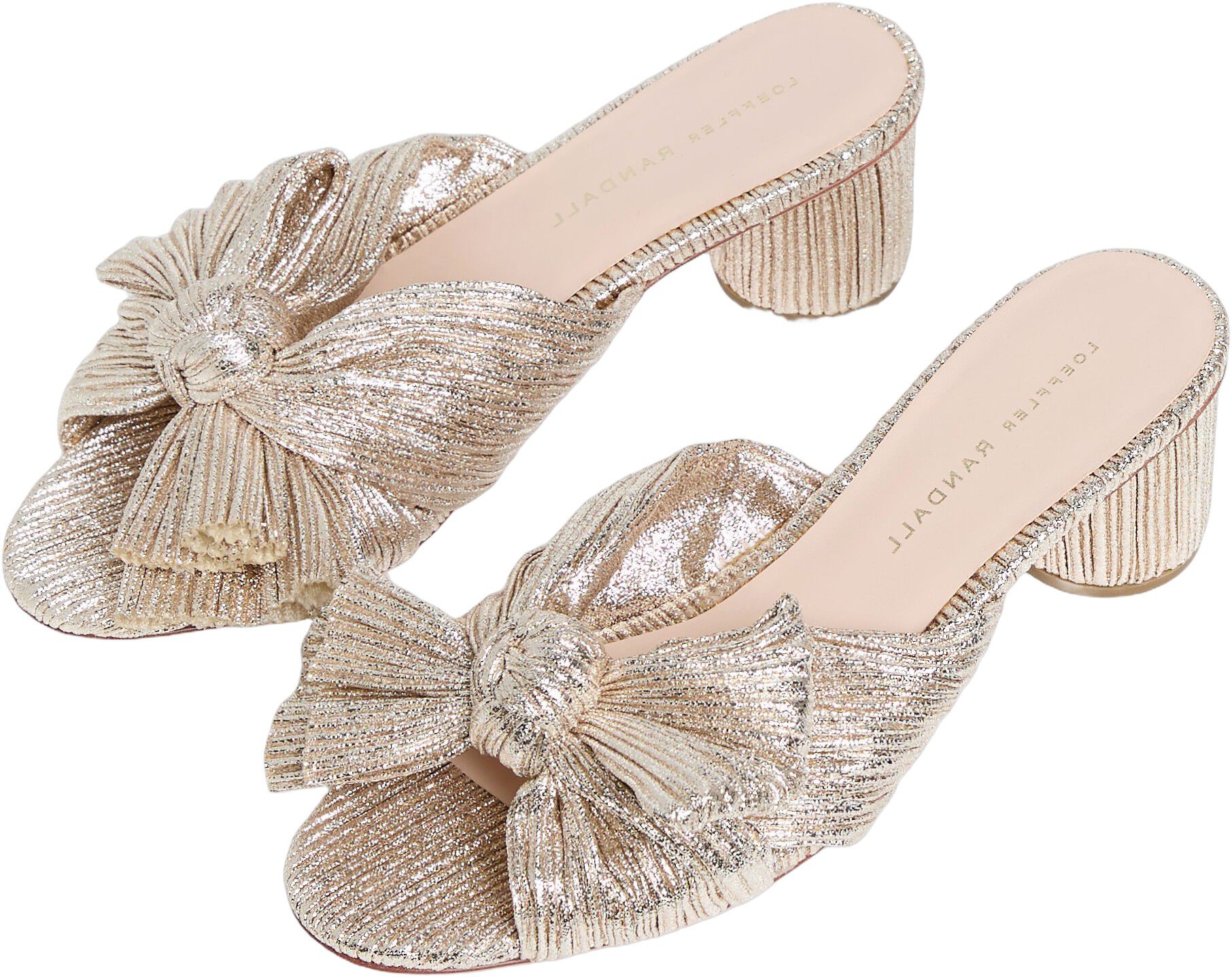EMILIA PLEATED KNOT MULE