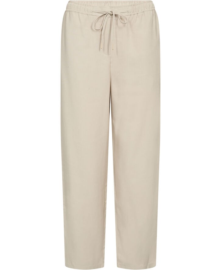 Drawstring flowy trousers
