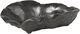 Oyster Bowl - Black Brass