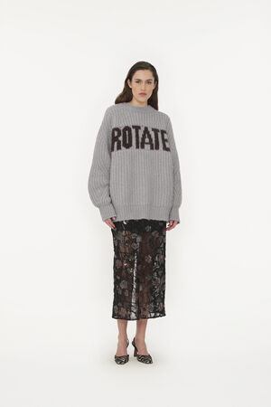 KNITTED LOGO SWEATER