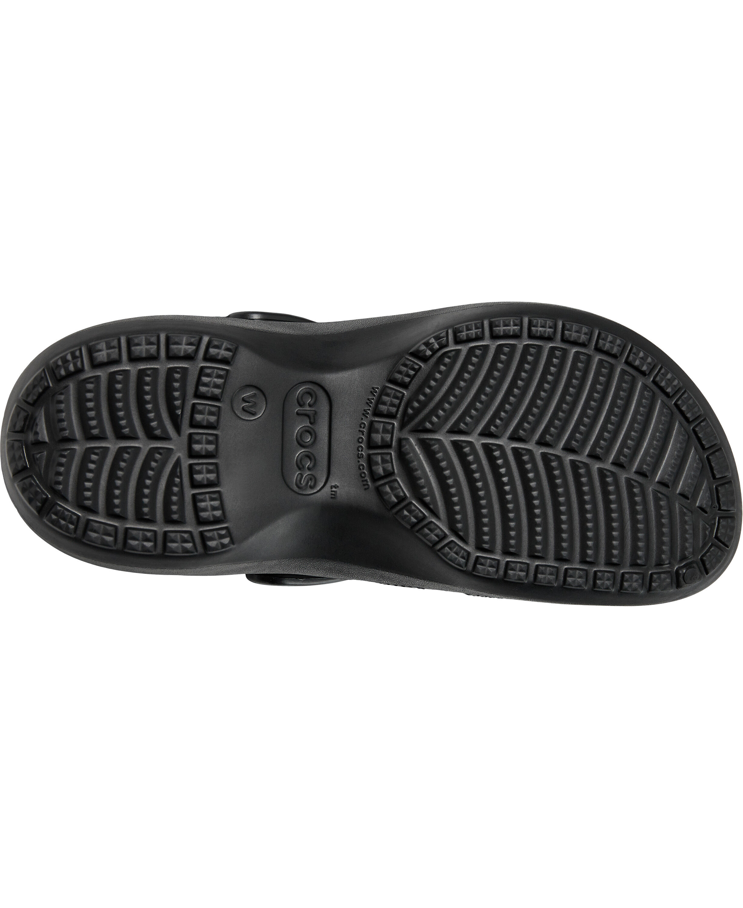 Classic Platform Clog W Blk