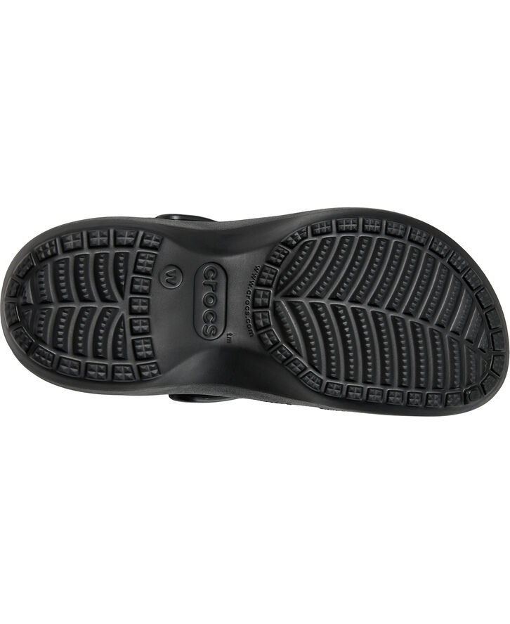 Classic Platform Clog W Blk