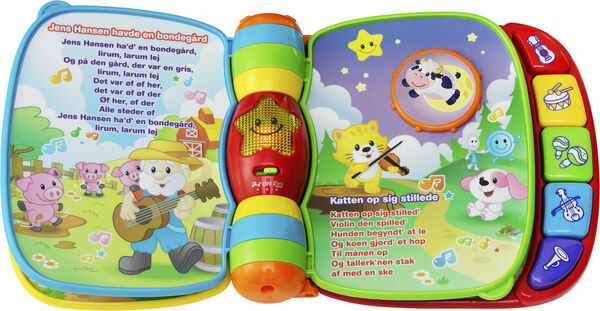 Vtech Musikbog m sange