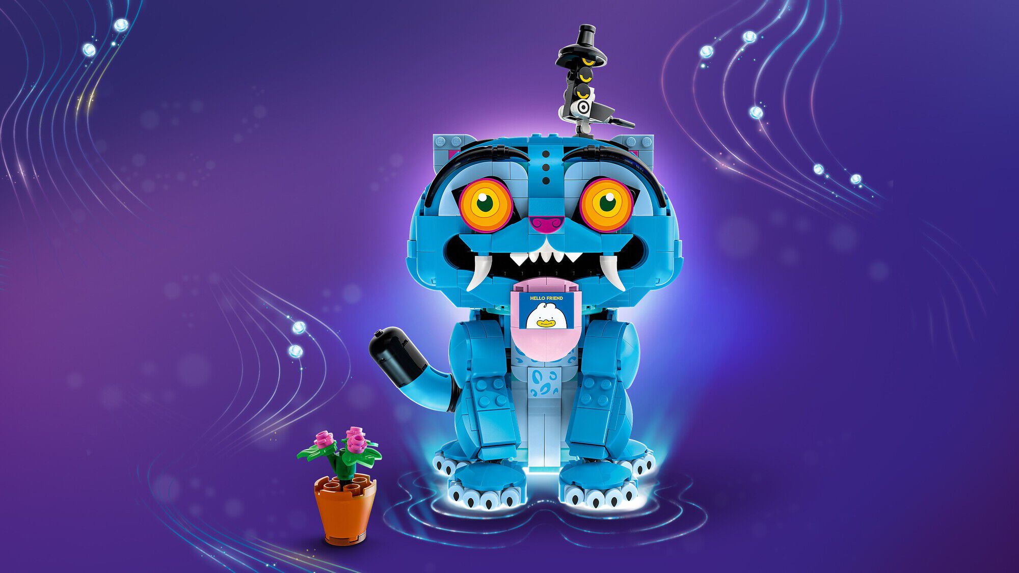 Tigeren Derpy og fuglen Sussie 72537