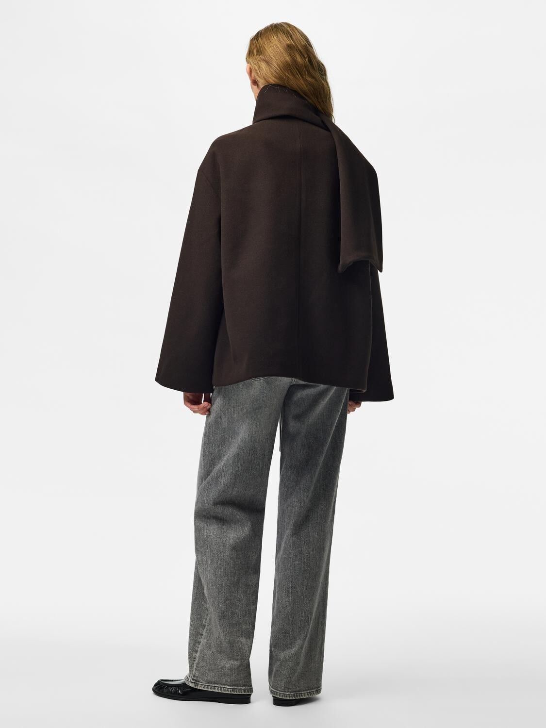 Pcagnes Short Jacket W. Scarf D2D Bc