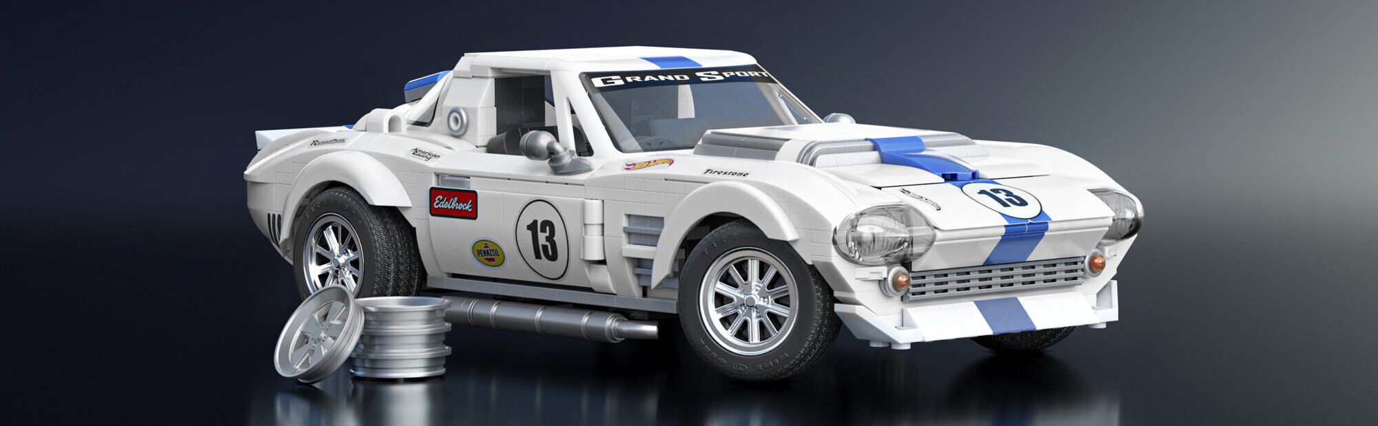 Hot Wheels Brick Shop Eli