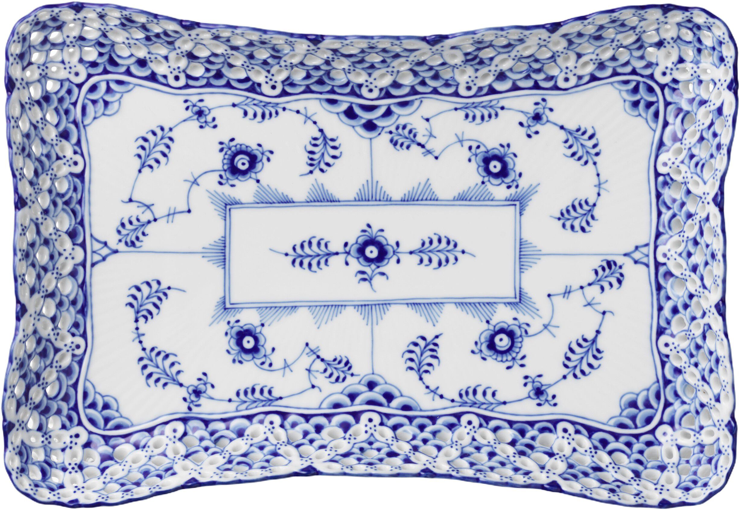 Mussel Helblonde fad, 23,5 cm