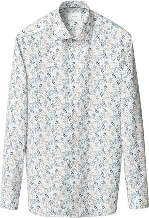 Contemporary Fit Floral Twill Shirt