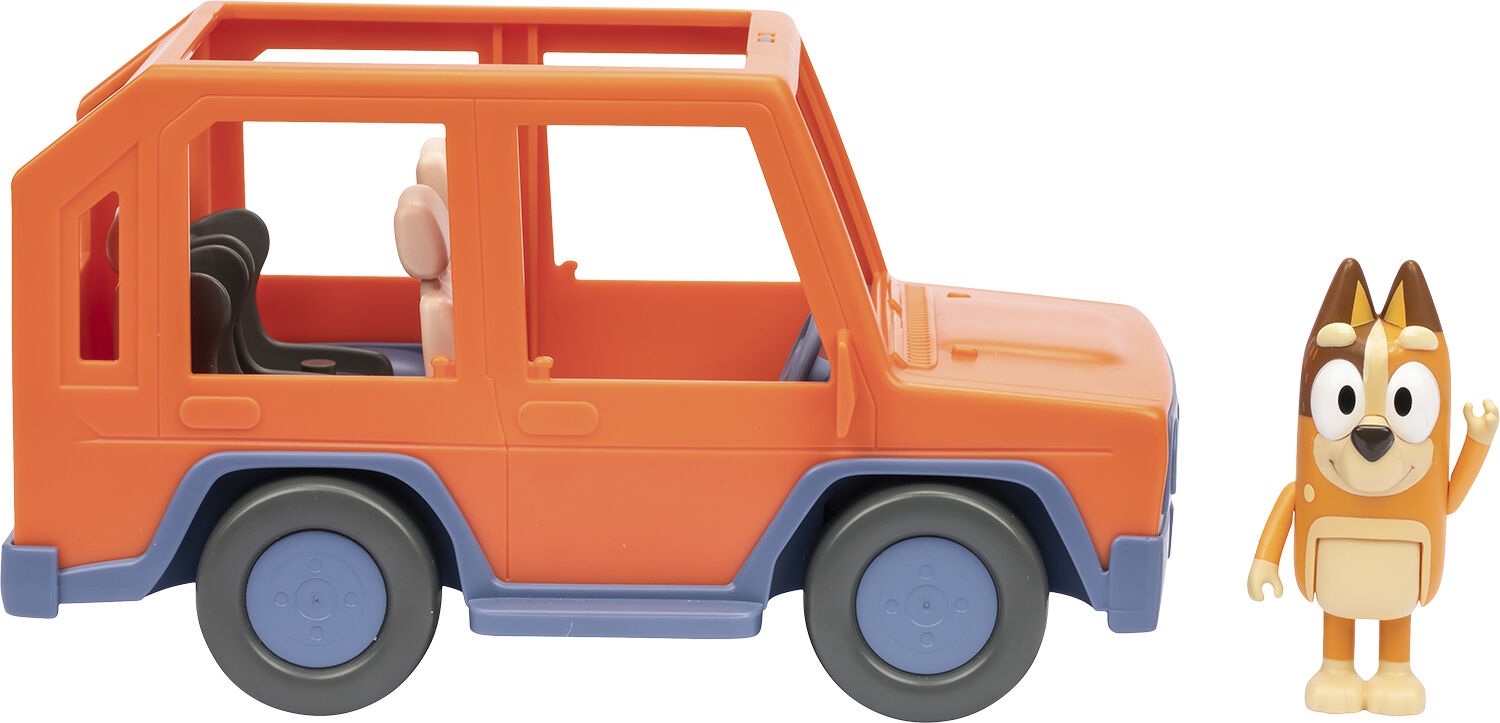 BLUEY Heeler Family Road