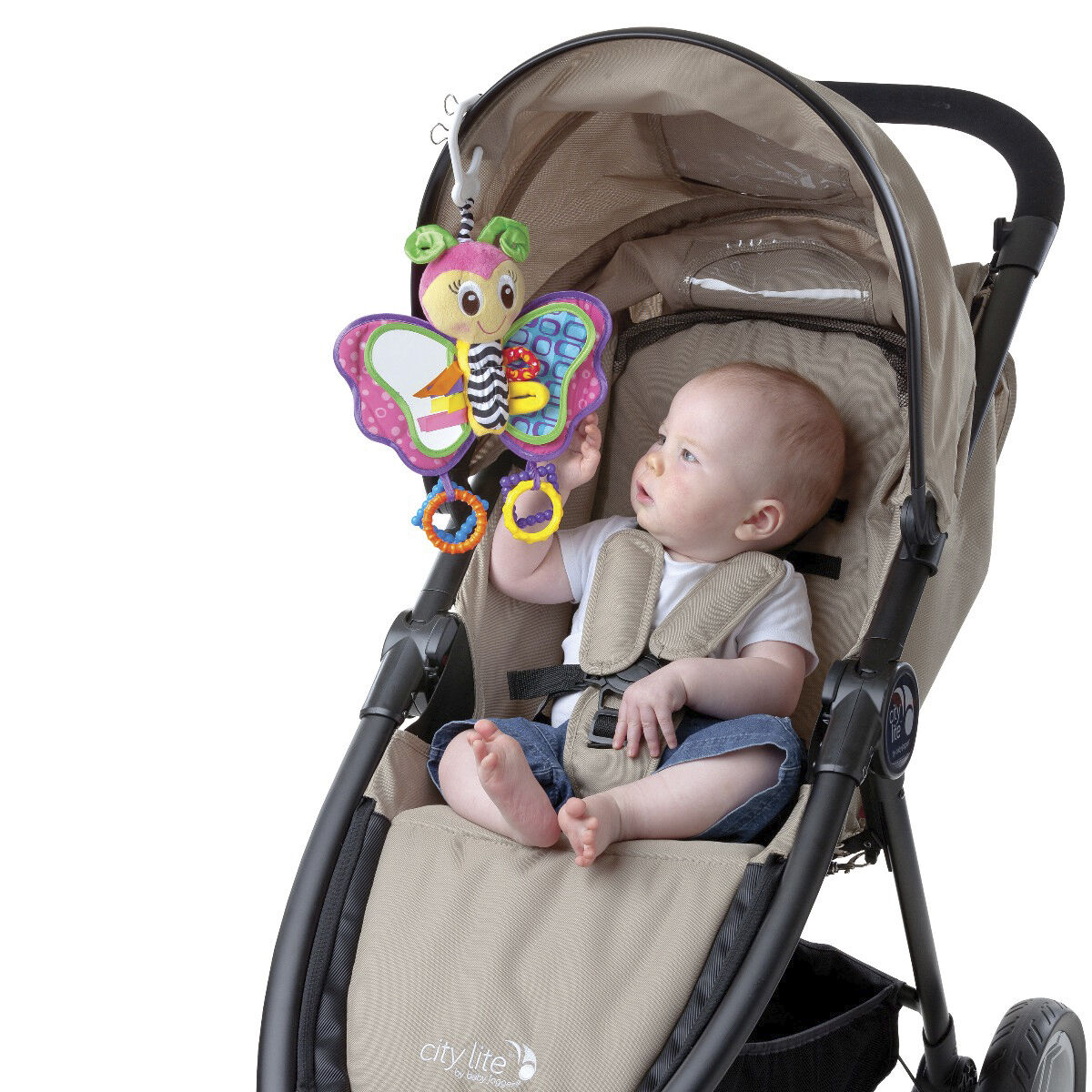 Aktivitets sommerfugl med oph&aelig;ng