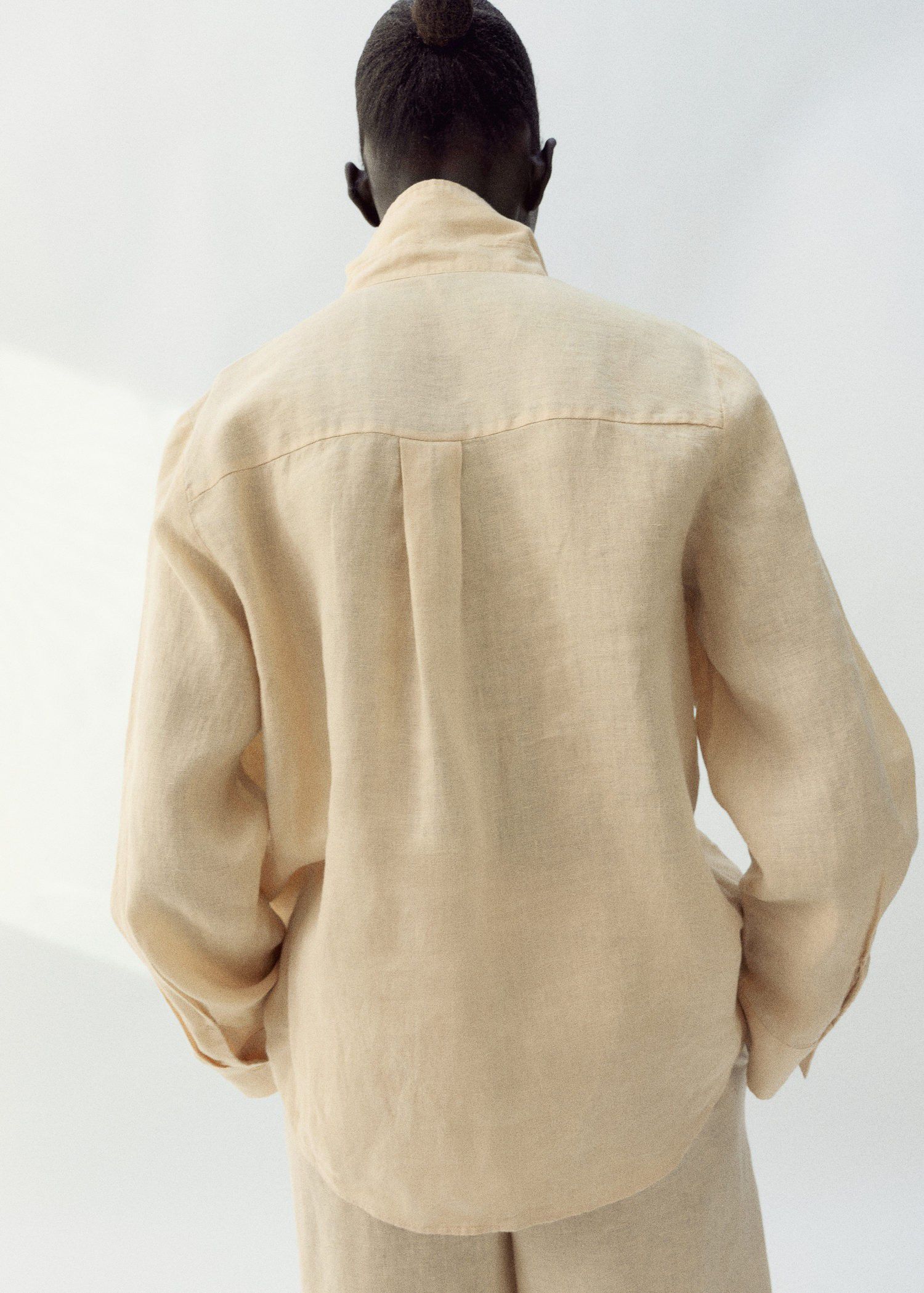 Pocket linen shirt